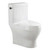 Fine Fixtures Modern Two Piece Elongated Toilet - Ada Compliant - MTTB15W
