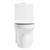Fine Fixtures Jawbone Modern One Piece Compact Round Toilet (12" Rough-In) - MOTB11W