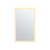 Fine Fixtures Rectangle Aluminum Mirror With Framed Led - 18 Inch x 30 Inch - MLER1830