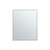 Fine Fixtures 24 Inch X 30 Inch Rectangle Aluminum Mirror With Framed Led - MLER2430