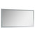 Fine Fixtures ILM48WH Imperial 2 Collection Mirror  48" Wide x 26 Inch - White Grain Touch