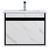 Fine Fixtures Alpine Wall Hung Vanity Cabinet 24 Inch Wide - White Marble - OPAL24WM2