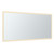Fine Fixtures MLER4824 48 Inch X 24 Inch Rectangle Aluminum Mirror With Framed Led