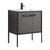 Fine Fixtures OK30BC Oakville Vanity Cabinet 30 Inch Wide -  Black Coal Oak