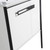 Fine Fixtures Oakville Vanity Cabinet 30 Inch - Matte White With Black Hardware - OK30WH
