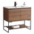 Fine Fixtures OPUR36WA Urbania Vanity Cabinet 36 Inch Wide - 2 Door and Shelf - Walnut