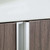 Fine Fixtures Compacto Full Set 16 Inch Wide Wall Hung Vanity Cabinet, Sink And Mirror - CO16GTSET