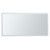 Fine Fixtures MLER6030 60 Inch X 30 Inch Rectangle Aluminum Mirror With Framed Led