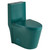 Fine Fixtures Modern One Piece Elongated Toilet - Teal Green Matte (12" Rough-in) - MOTB7GN-O