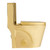 Fine Fixtures Modern One Piece Elongated Toilet - Polished Gold (12" Rough-in) - MOTB7GO-O