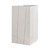 Fine Fixtures Grand Pedestal Sink 18 Inch Wide White With Gold Grains Sintered - GD18WG
