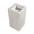 Fine Fixtures Grand Pedestal Sink 18 Inch Wide White With Gold Grains Sintered - GD18WG