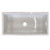 Fine Fixtures French Farmhouse Apron Reversible 36 Inch x 19 Inch Fireclay Sink - Fluted - FC3618GIHL