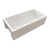 Fine Fixtures French Farmhouse Apron Reversible 36 Inch x 19 Inch Fireclay Sink - Fluted - FC3618GIHL