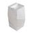 Fine Fixtures Canyon Pedestal Sink 15" Wide White Carrara Sintered Stone - CN15WC