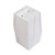 Fine Fixtures Canyon Pedestal Sink 15" Wide White With Gold Grains Sintered - CN15WG