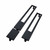 Fine Fixtures Oakville Handle For 42" - 48" Wide Vanity - Black - OKHA2BL