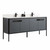 Fine Fixtures OK72OG Oakville Vanity Cabinet 72" Wide -  Onix Grey