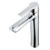 Fine Fixtures Round Single Handle Vessel Faucet - Single Hole - Polished Chrome - FAV4PC