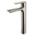 Fine Fixtures Round Single Handle Vessel Faucet - Single Hole - Satin Nickel - FAV4SN