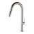 Fine Fixtures Stream Pull-Out Kitchen Faucet - Satin Nickel - FAK1SN