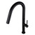 Fine Fixtures FAK1BL Stream Pull-Out Kitchen Faucet - Black Matte