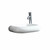 Fine Fixtures MV2119W Modern Rectangular Vessel Sink 21 Inch  X 19 Inch - Single Hole - White