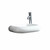 Fine Fixtures MV2119W Modern Rectangular Vessel Sink 21 Inch X 19 Inch - Single Hole - White