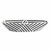 Fine Fixtures Modern Elongated Hexagon Vessel Sink 25 Inch X 16 Inch - Black - MV2516BW