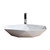 Fine Fixtures Modern Hexagon Vessel Sink 23 5/8 Inch X 16 -1/4 Inch - White - MV2416TE