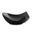 Fine Fixtures MV2915BL Modern Vessel Sink Irregular 15 3/4 Inch X 15 3/4 Inch - Matte Black