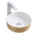 Fine Fixtures Luxury Round Vessel Sink 15 Inch X 15 Inch - Brushed Gold - LV1515BG
