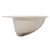 Fine Fixtures DI2017W 20 Inch x 17 Inch Drop In Lavatory Sink - White