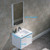 Blossom 008 24 01 C Paris 24" Floating Bathroom Vanity With Sink - Glossy White