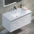 Blossom 008 36 01 C Paris 36" Floating Bathroom Vanity With Sink - Glossy White