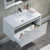 Blossom V8008 36 01 C Paris 36" Floating Bathroom Vanity With Sink - Glossy White