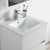 Blossom V8016 20 01 MC Valencia 20" Floating Bathroom Vanity With Sink & Medicine Cabinet - Glossy White