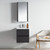 Blossom Valencia 20" Floating Bathroom Vanity With Sink - Silver Grey - V8016 20 16 C