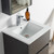 Blossom 016 20 16 C Valencia 20" Floating Bathroom Vanity With Sink - Silver Grey