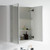 Blossom 016 30 01 MC Valencia 30" Floating Bathroom Vanity With Sink & Medicine Cabinet - Glossy White