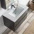 Blossom 016 30 16 MC Valencia 30" Floating Bathroom Vanity With Sink & Medicine Cabinet - Silver Grey