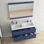 Blossom 016 48 25 DMC Valencia 48" Floating Bathroom Vanity With Double Sink & 2 Medicine Cabinet - Navy Blue