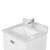 Blossom 026 24 01 CT Geneva 24" Freestanding Bathroom Vanity With Countertop & Undermount Sink - Matte White