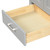 Blossom V8026 24 15 CT M Geneva 24" Freestanding Bathroom Vanity With Countertop, Undermount Sink & Mirror - Metal Grey