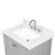 Blossom 026 30 15 CT Geneva 30" Freestanding Bathroom Vanity With Countertop & Undermount Sink - Metal Grey