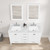 Blossom 026 60 01 CT Geneva 60" Freestanding Bathroom Vanity With Countertop & Undermount Sink - Matte White