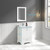 Blossom 027 24 01 CT Copenhagen 24" Freestanding Bathroom Vanity With Countertop & Undermount Sink - Matte White