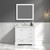 Blossom Copenhagen 36" Freestanding Bathroom Vanity With Countertop, Undermount Sink & Mirror - Matte White - V8027 36 01 CT M