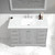 Blossom V8027 48 15 CT Copenhagen 48" Freestanding Bathroom Vanity With Countertop & Undermount Sink - Metal Grey