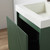 Blossom 028 20 27 A Positano 20" Floating Bathroom Vanity with Sink - Aventurine Green